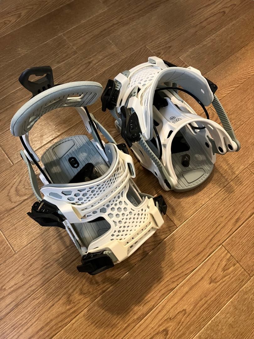 NIDECKER FLOW FUSE ビンディング ホワイト Lサイズ 24-25 NIDECKER FLOW FENIX カラー:WHITE Lサイズ ナイデッカー メンズ