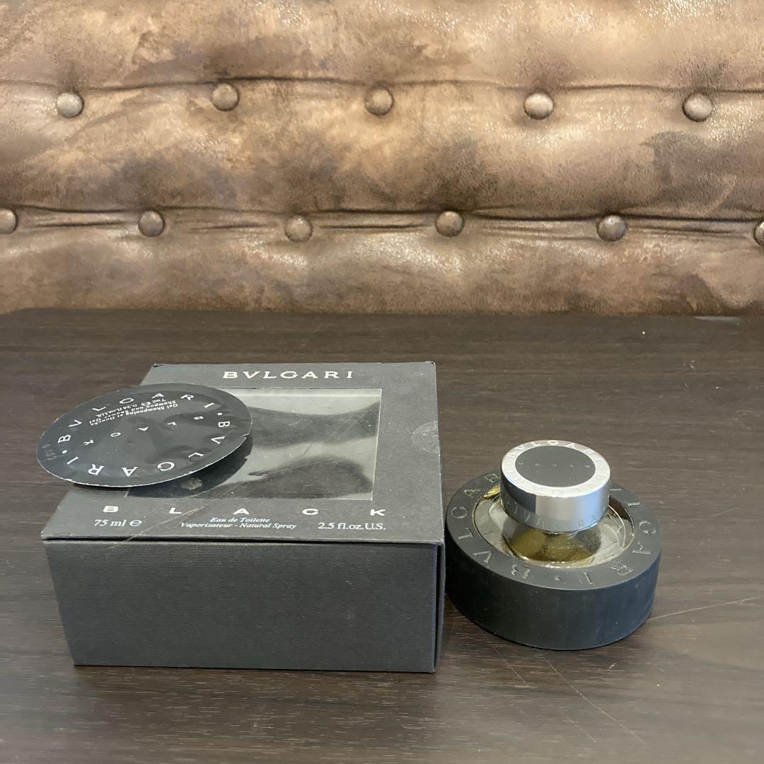 【未使用　廃盤】BVLGARI BLACK オードトワレ 75ml 　ブルガリ