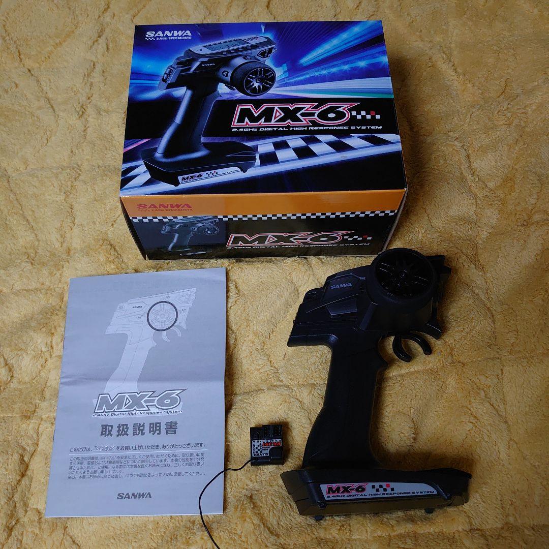 SANWA MX-6 送信機とRX-391受信機セット SANWA RX391 RX391W 2個セット MX6専用受信機 - メルカリ