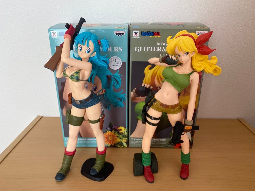 ドラゴンボール GLITTER&GLAMOURS フィギュア ブルマ ランチ