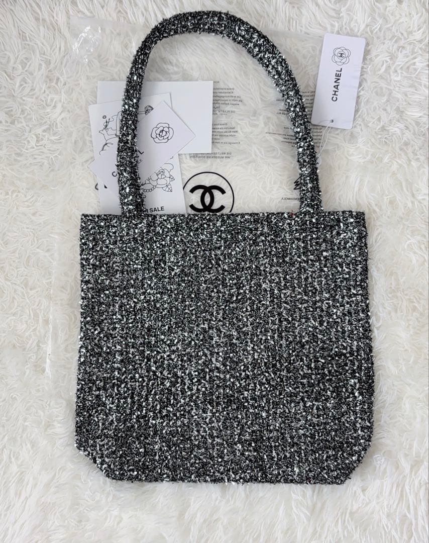 新品CHANELシャネルビューティーノベルティバッグ ツィード