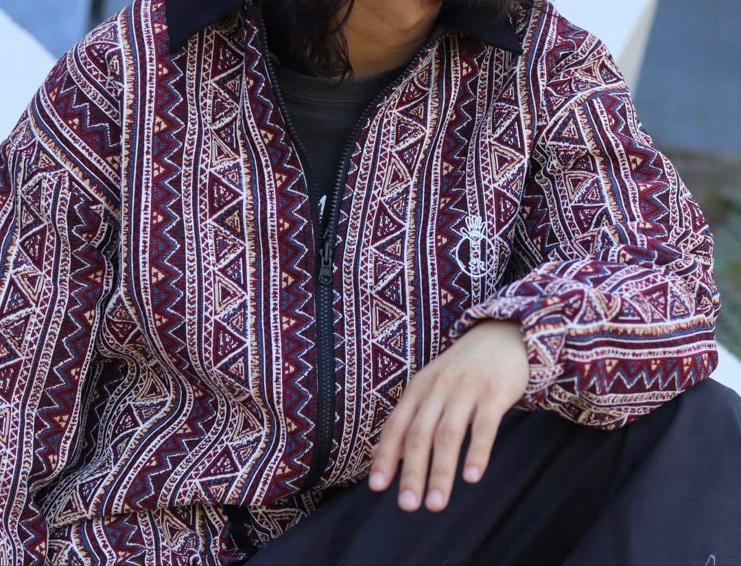 SimianRing 2way jacket RED/GRAY Lサイズ