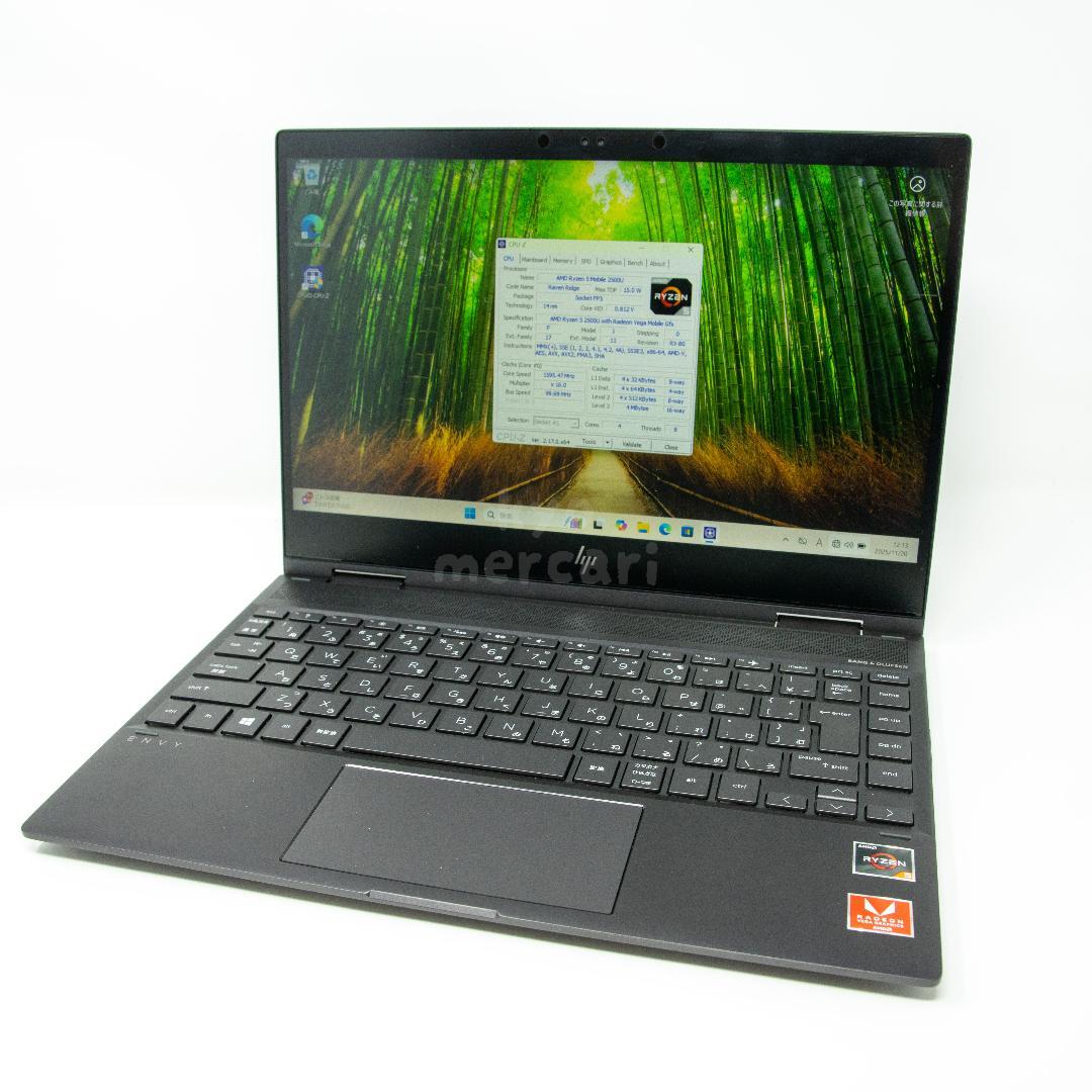 HP ENVY x360 13-ag0010AU Ryzen5搭載 2in1PC