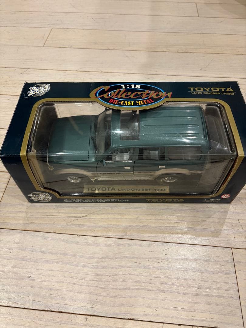 トヨタラウンドクルーザー80ミニカー1/18