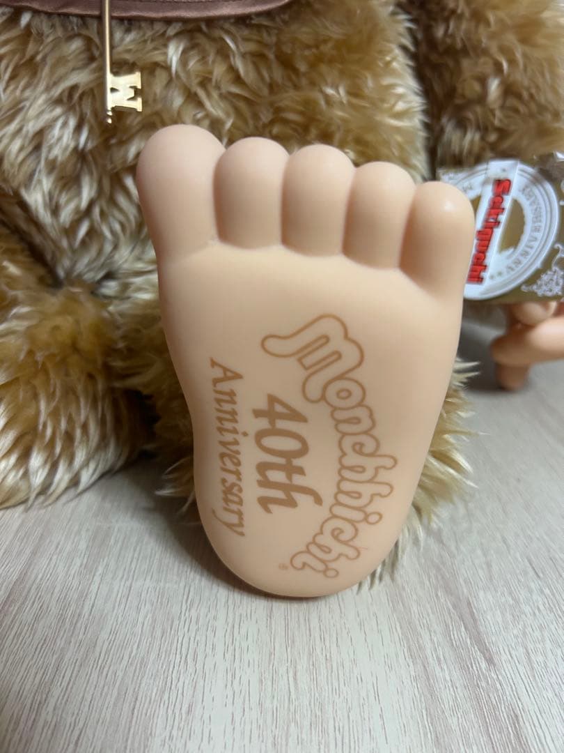 40周年 モンチッチ2L ゴールド しなこモンチッチ付き monchhichi