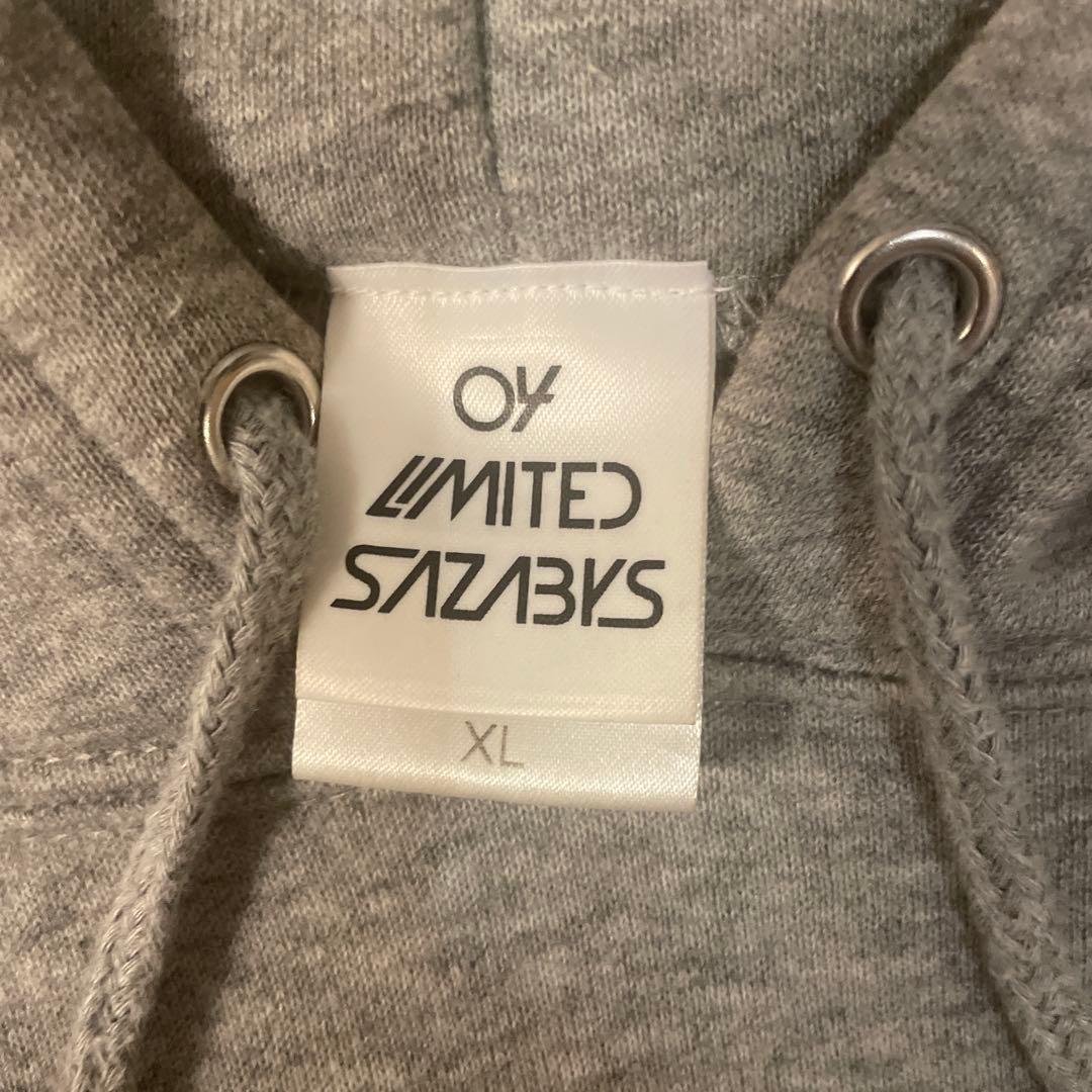 04 limited sazabys ロゴパーカー XL - メルカリ