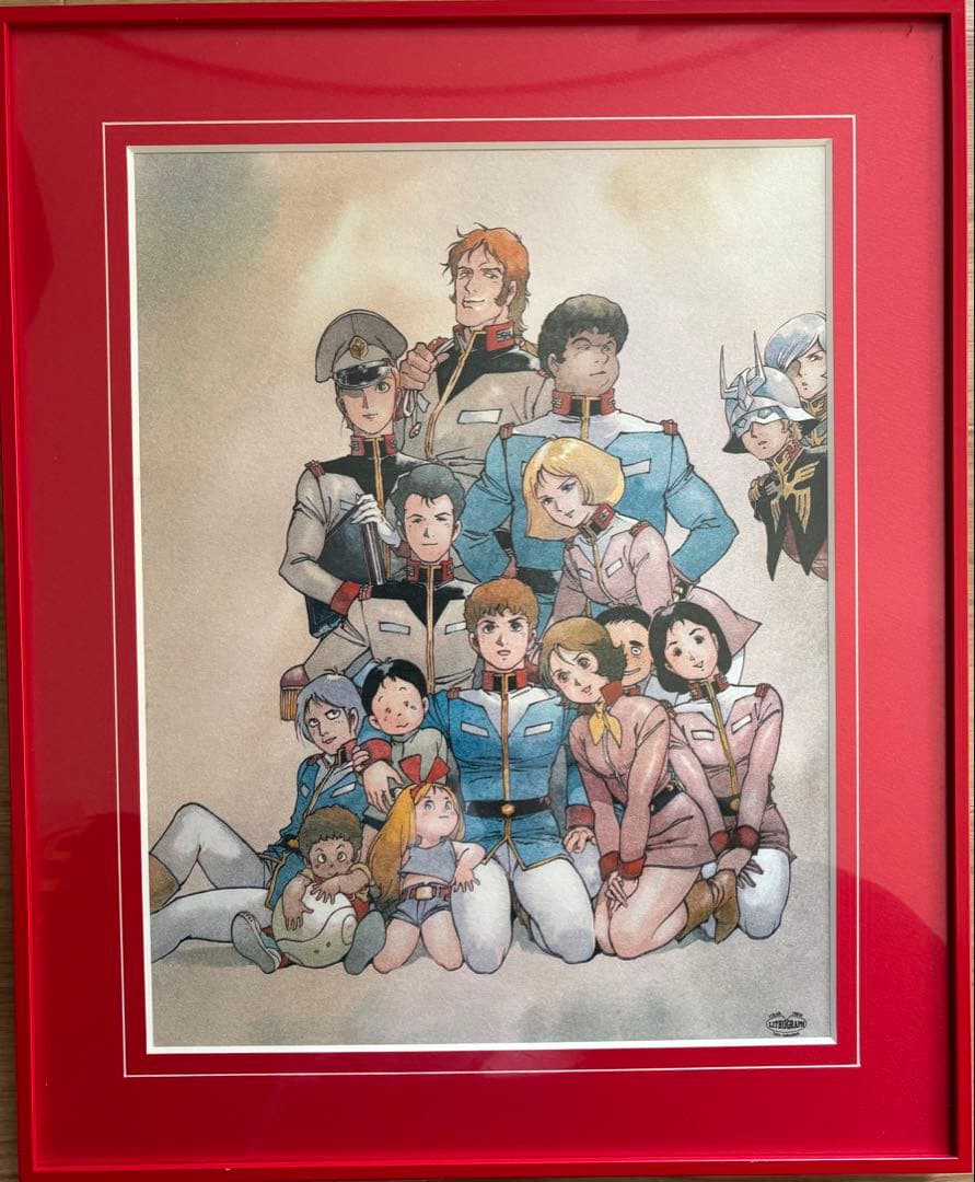 鈴*、様 機動戦士ガンダム20周年リトグラフ 安彦良和 鈴*、様 機動戦士