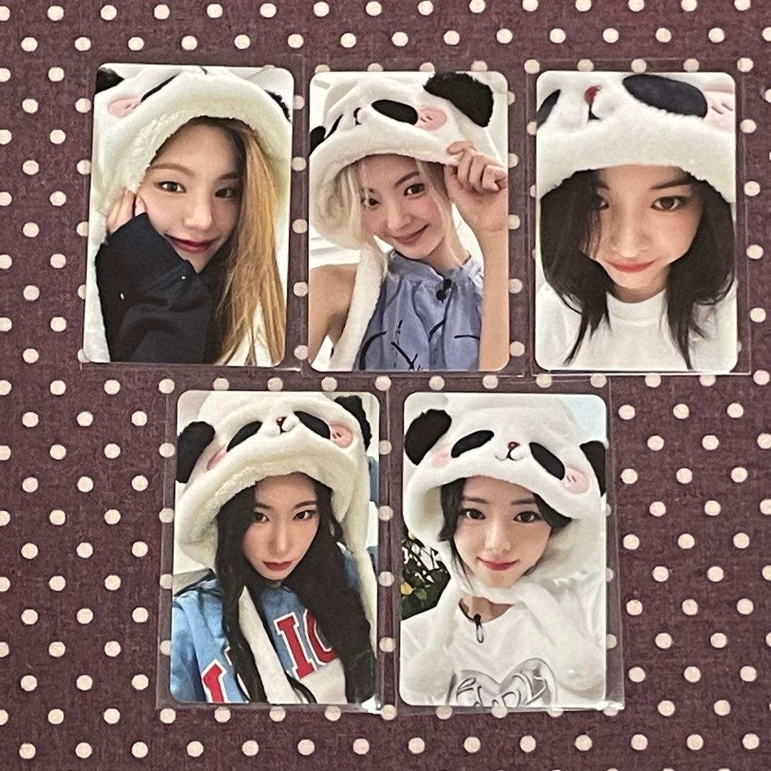 ITZY kill my doubt トレカ MAKESTAR パンダ ネコ