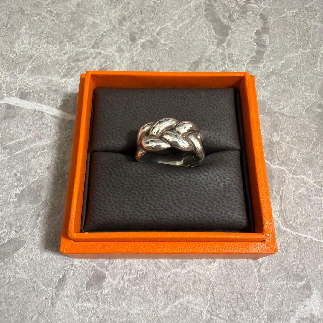 【希少】ヴィンテージ シルバーリング 16号 キーパーリングメンズ