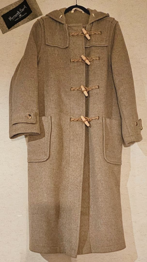 マーガレットハウエル ロング ダッフルコート ベージュ