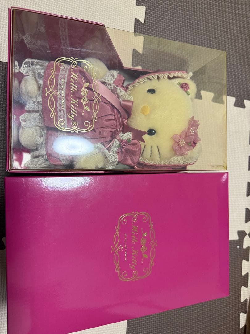 【新品未使用レア】ハーマン社　キティ　モヘアドール　ビクトリアン　ドイツ製　KT