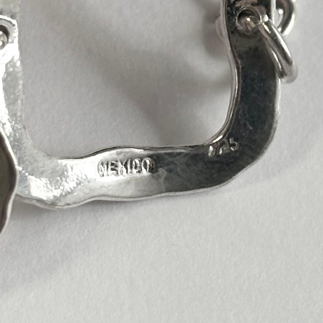 メキシコ製 ヴィンテージ ハンマーテクスチャーリンクブレスレット