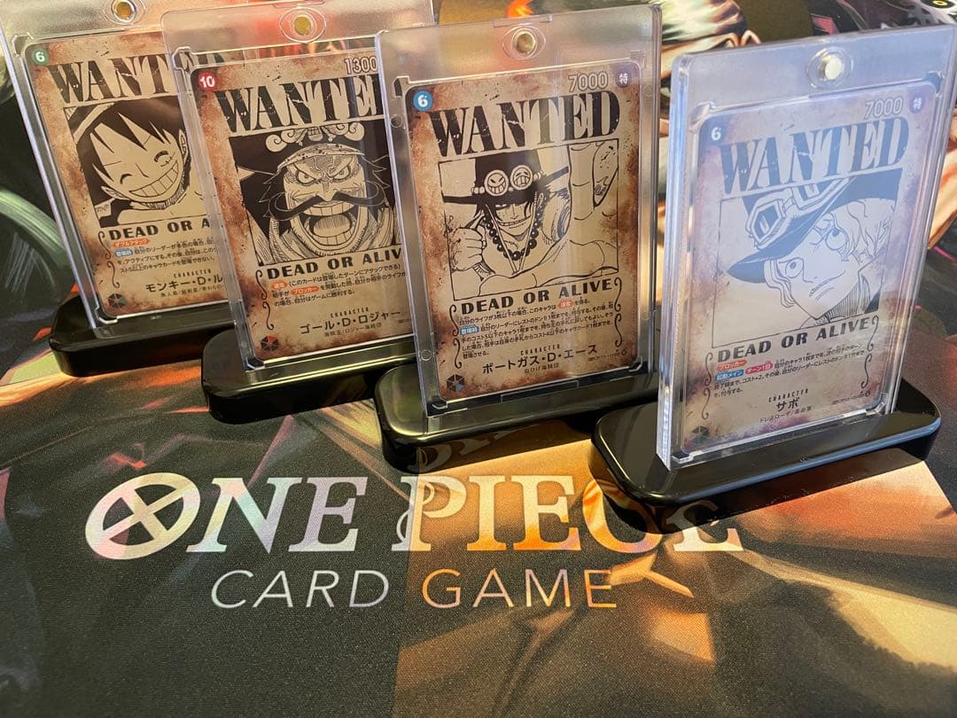 ワンピースカード 手配書SP4枚 受け継がれる意志 コンプリートセット！！
