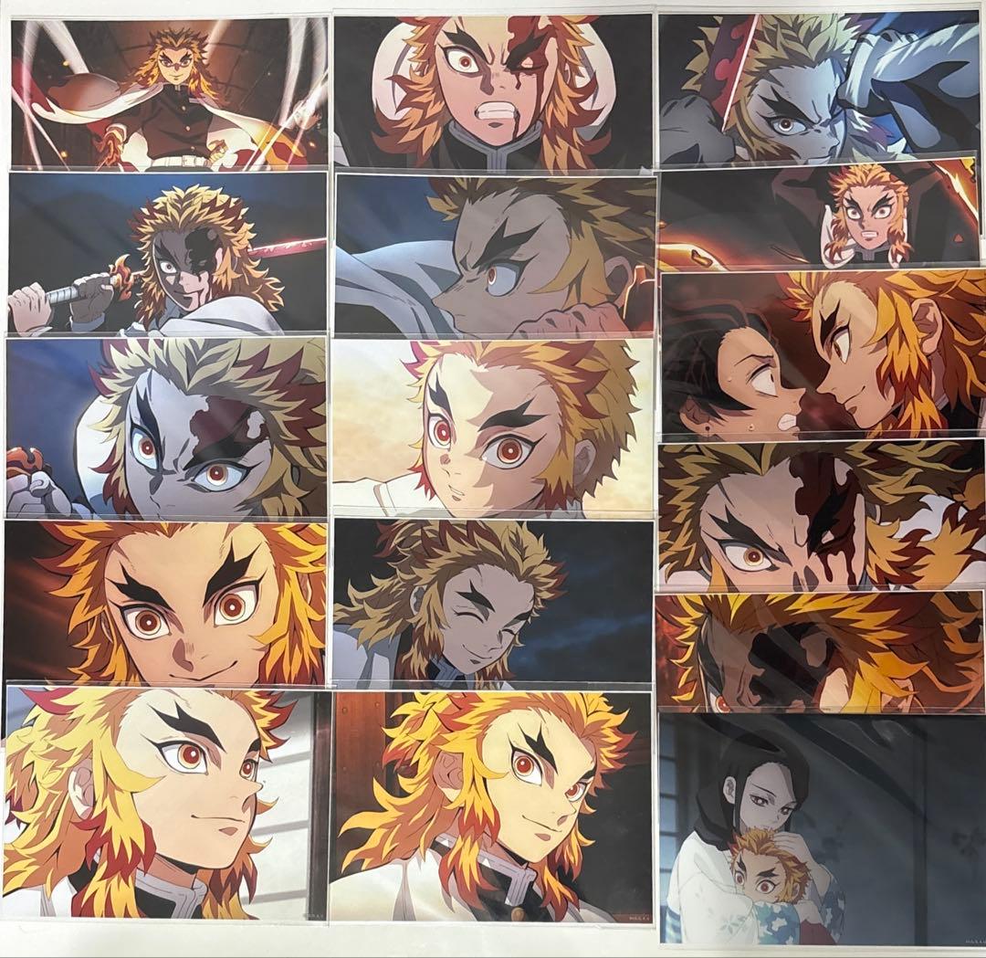 煉獄杏寿郎 鬼滅の刃 無限列車編 ビッグブロマイド ブロマイド くじ