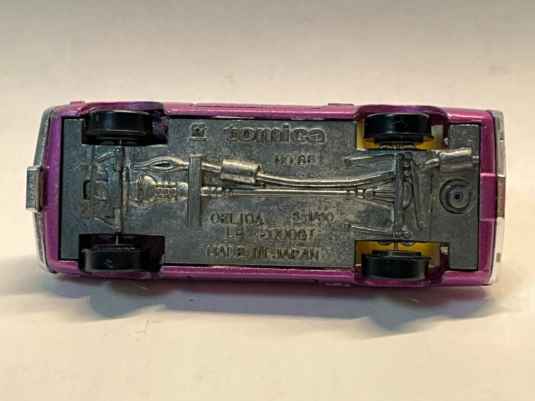 トミカ 日本製 トヨタ セリカ LB 2000GT 当時物 1Eホイール レア