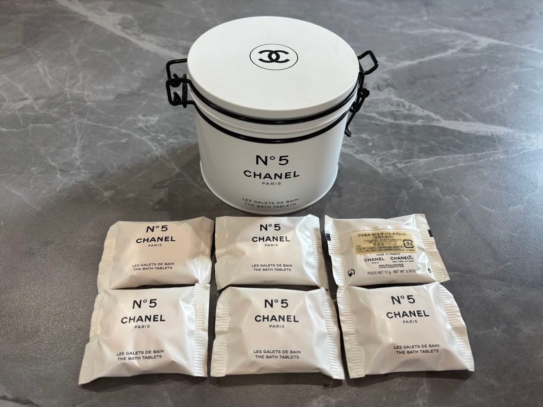 シャネル N°5 ザ バス タブレット ファクトリー 5 コレクシオン 全部ほしい！「シャネル N°5 ファクトリー 5 コレクシオン