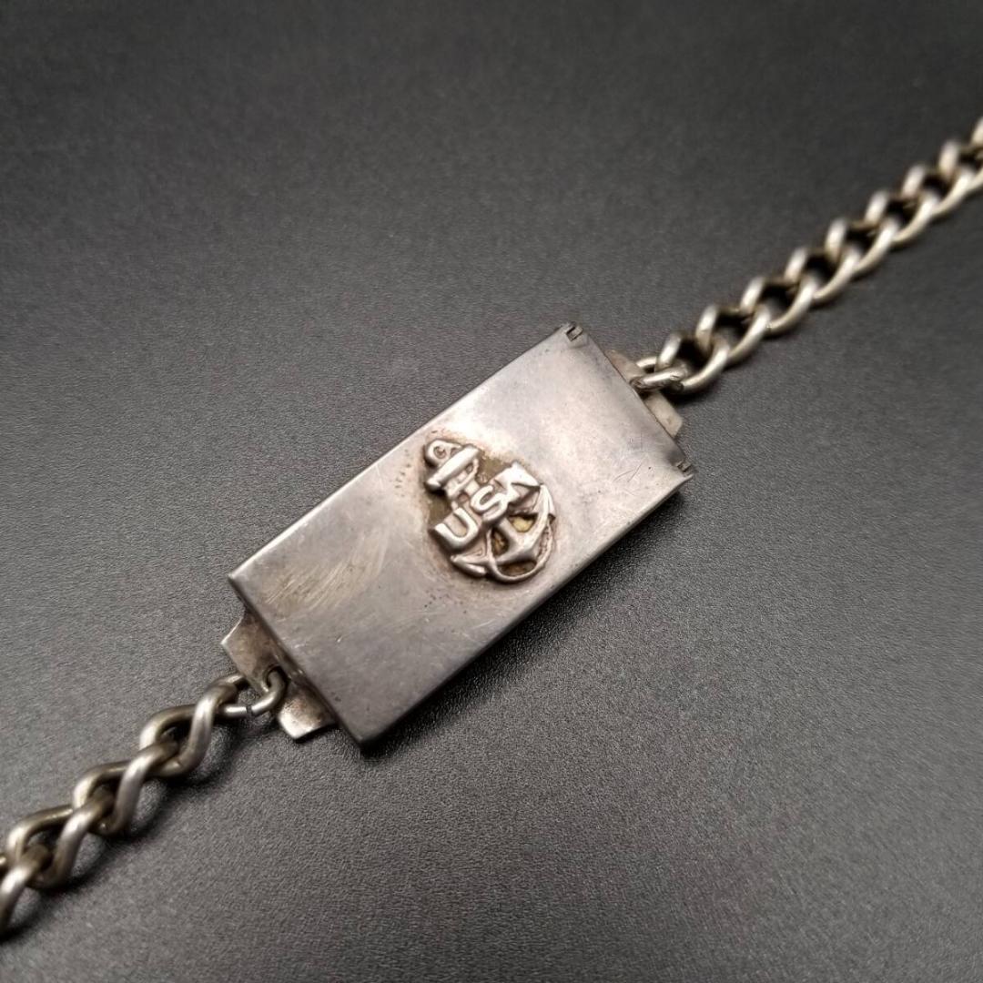 WWII期 US Navy アメリカ海軍 Locketag ヴィンテージ ミリタ