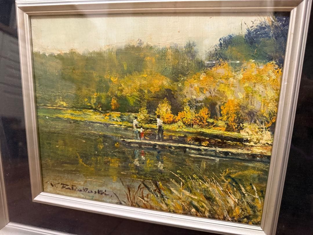 30.「女神？秋色」髙橋一善 油絵