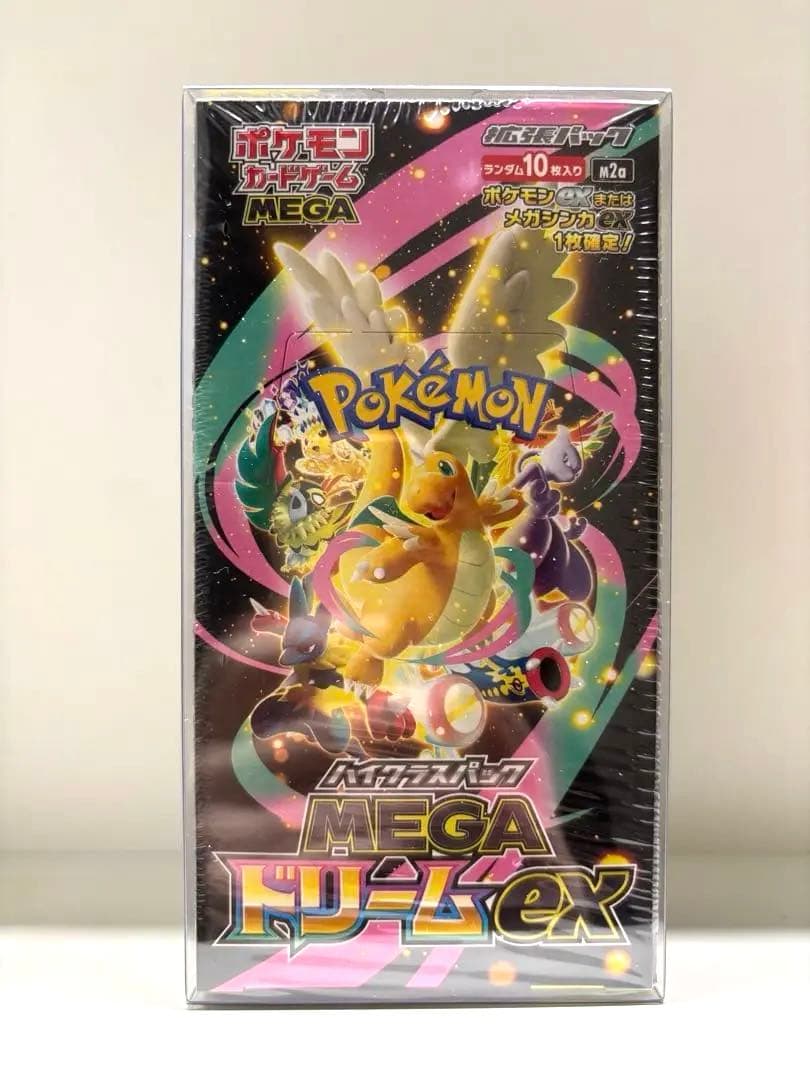 【新品未開封】ポケモンカードゲーム MEGAドリームEX 1BOX
