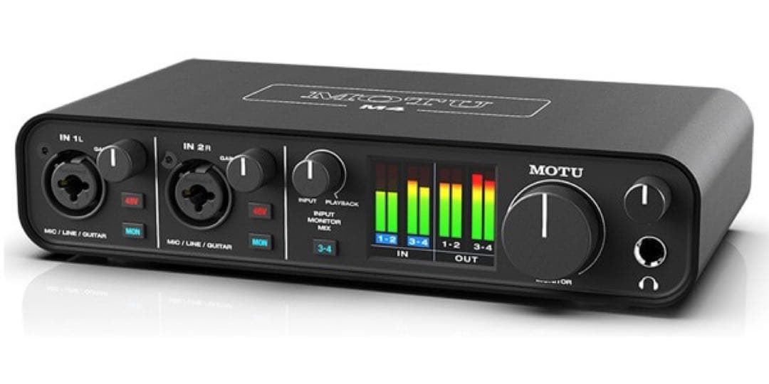 MOTU M4 4 in 4 out オーディオインターフェイス　 新品未開封