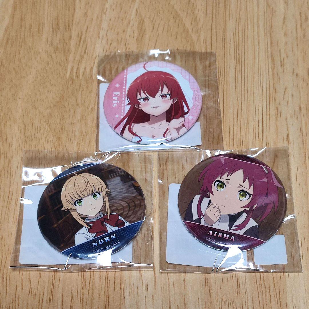 無職転生 エリス ノルン アイシャ 缶バッジ スクラッチ くじ - メルカリ