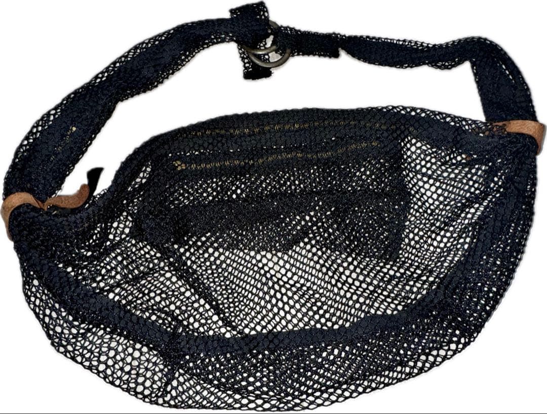 kapital スナフキンbag mesh 斜めがけ Black KAPITAL Gauze Bandana Beach Snufkin Bag | SVD