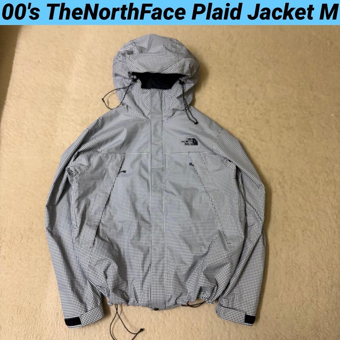 00s TheNorthFace チェック柄 マウンテンパーカー M Y2K