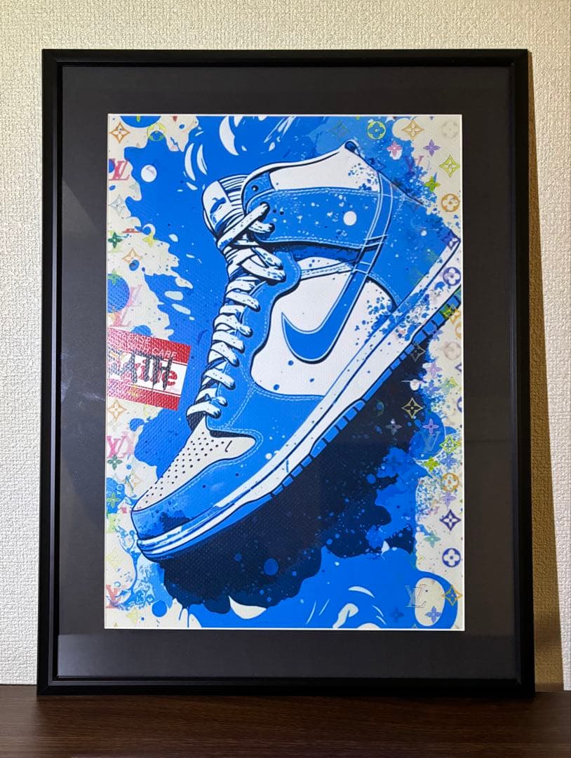 ✴︎世界限定100枚✴︎ DEATH NYC 現代アート ポスター ARF01 額入