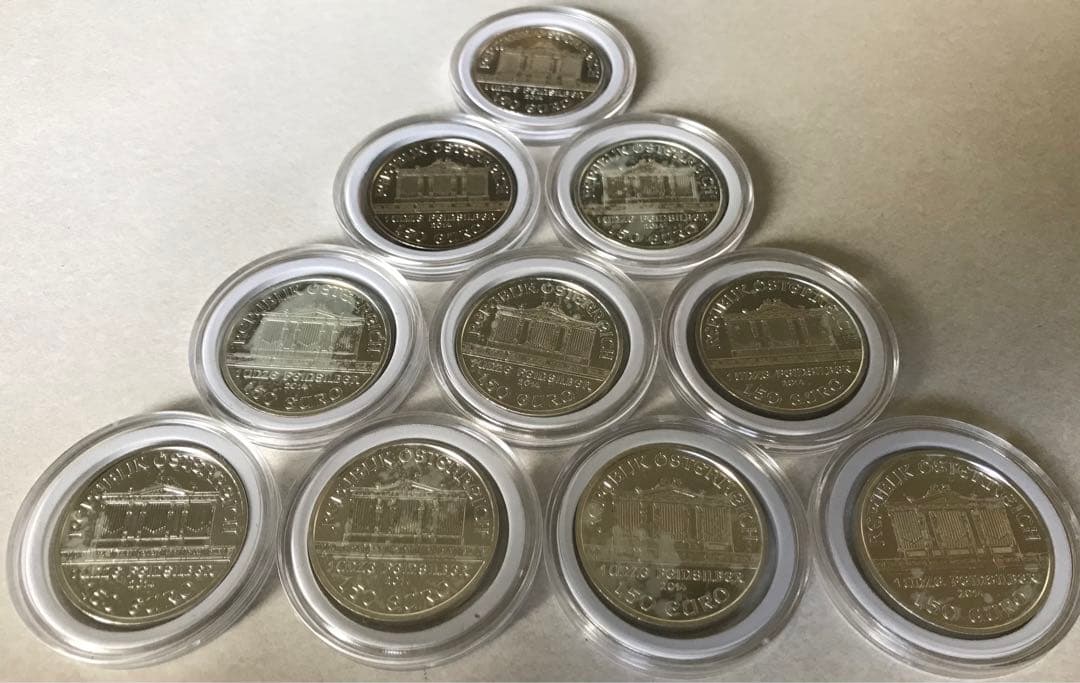 J006 ウィーン銀貨10枚