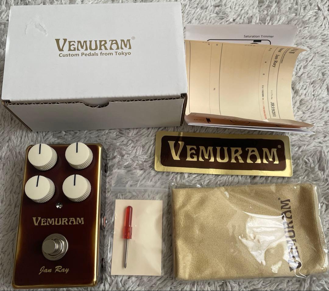 【美品】　VEMURAM Jan Ray ヴェムラム　ジャンレイ VEMURAM / Jan Ray ヴェムラム ジャンレイ エフェクター オーバー