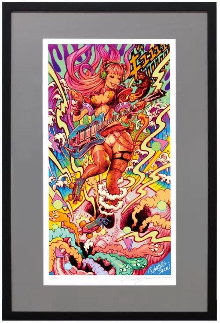 ロッキンジェリービーン 複製画 ロサンゼルス限定 1 - メルカリ