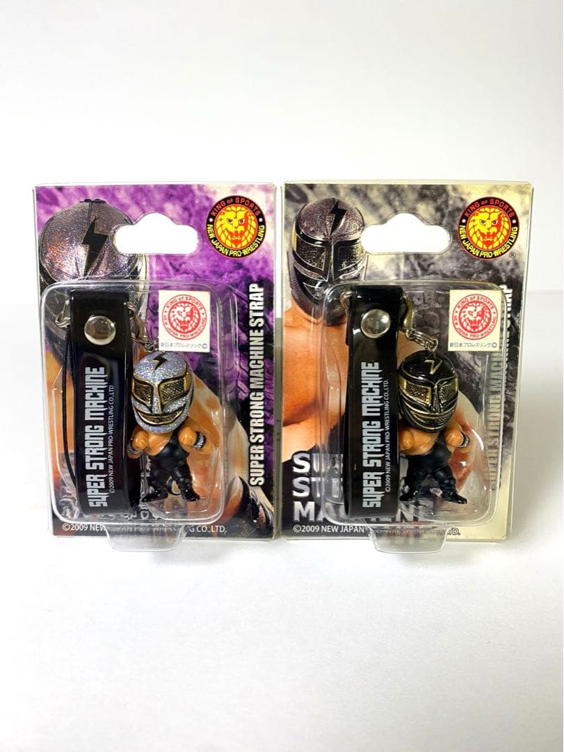 ストロングマシーン プロレス フィギュア ストラップ キーホルダー
