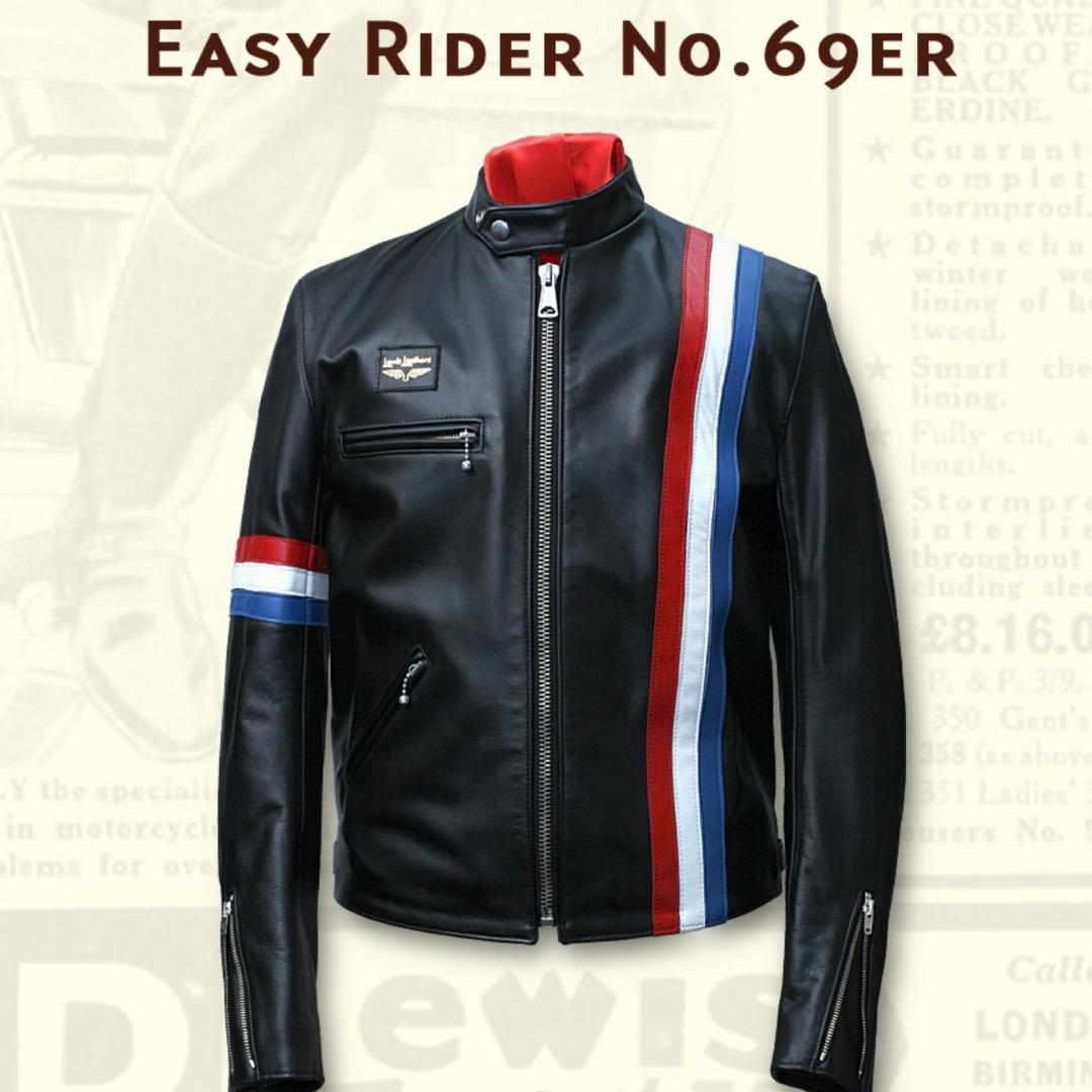 ルイスレザー シングルライダース スポーツマン イージーライダー 36