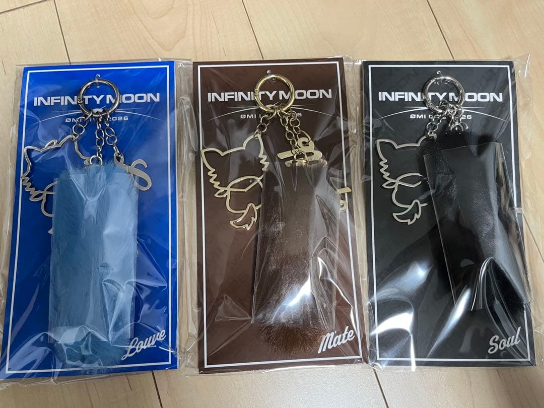登坂広臣 INFINITY MOON Bag Charm チャーム　ØMI ３個