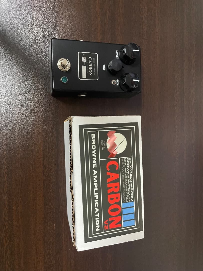 ギター BROWNE AMPLIFICATION CARBON v2 BROWNE AMPLIFICATION Carbon Overdrive V2 Midnight Black