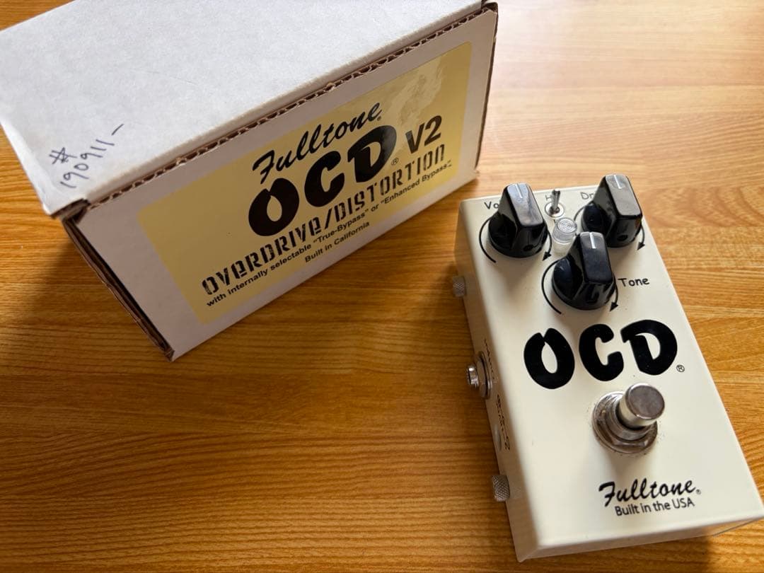 fulltone【OCD V2】オーバードライブペダル