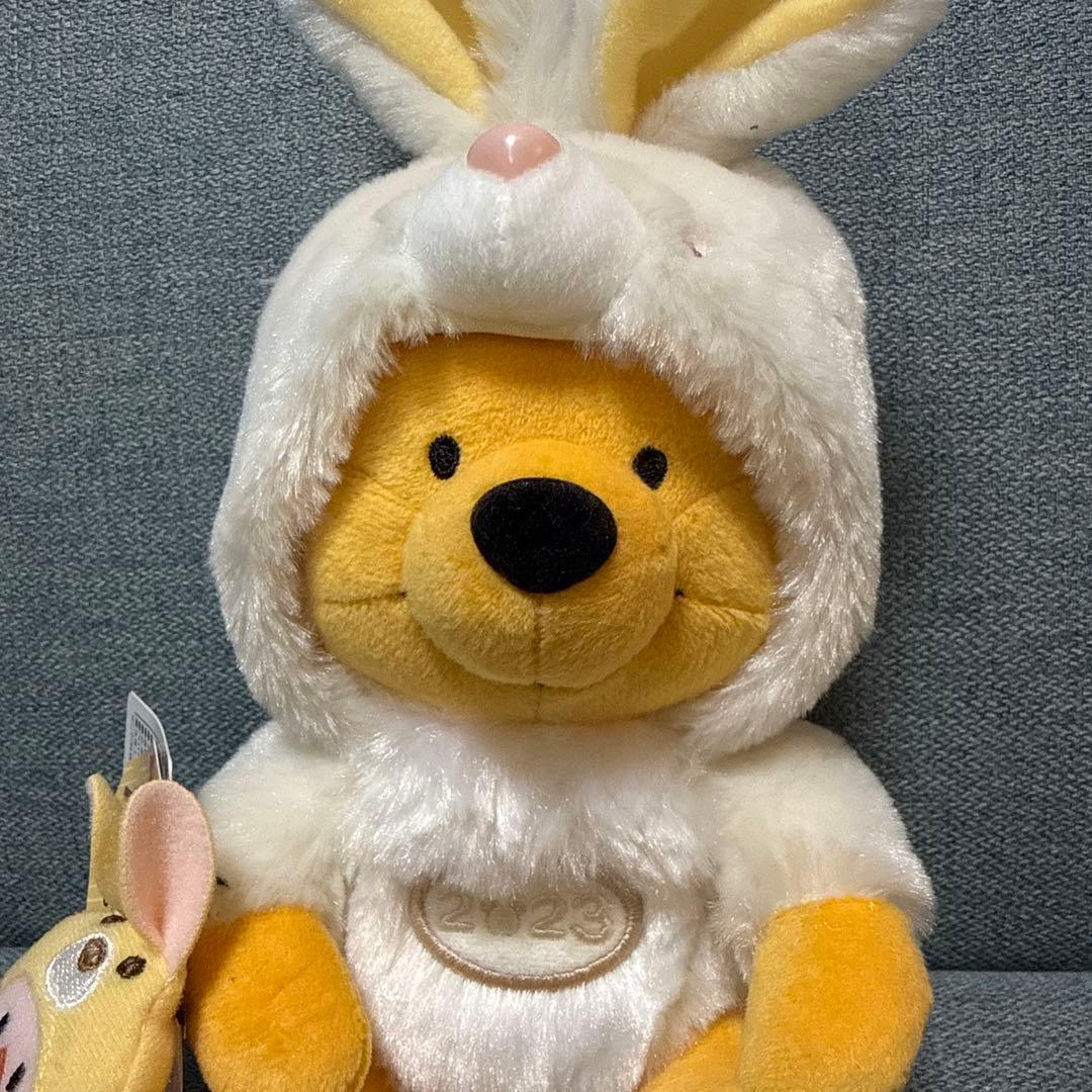 プーさん ディズニーリゾート 2023年 干支 うさぎ 卯年 ぬいぐるみ