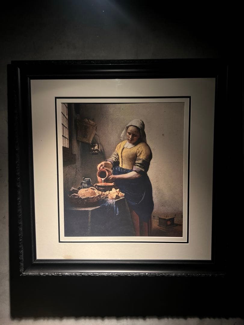 Jan Vermeer (1632-1675)【Het melkmeisje】