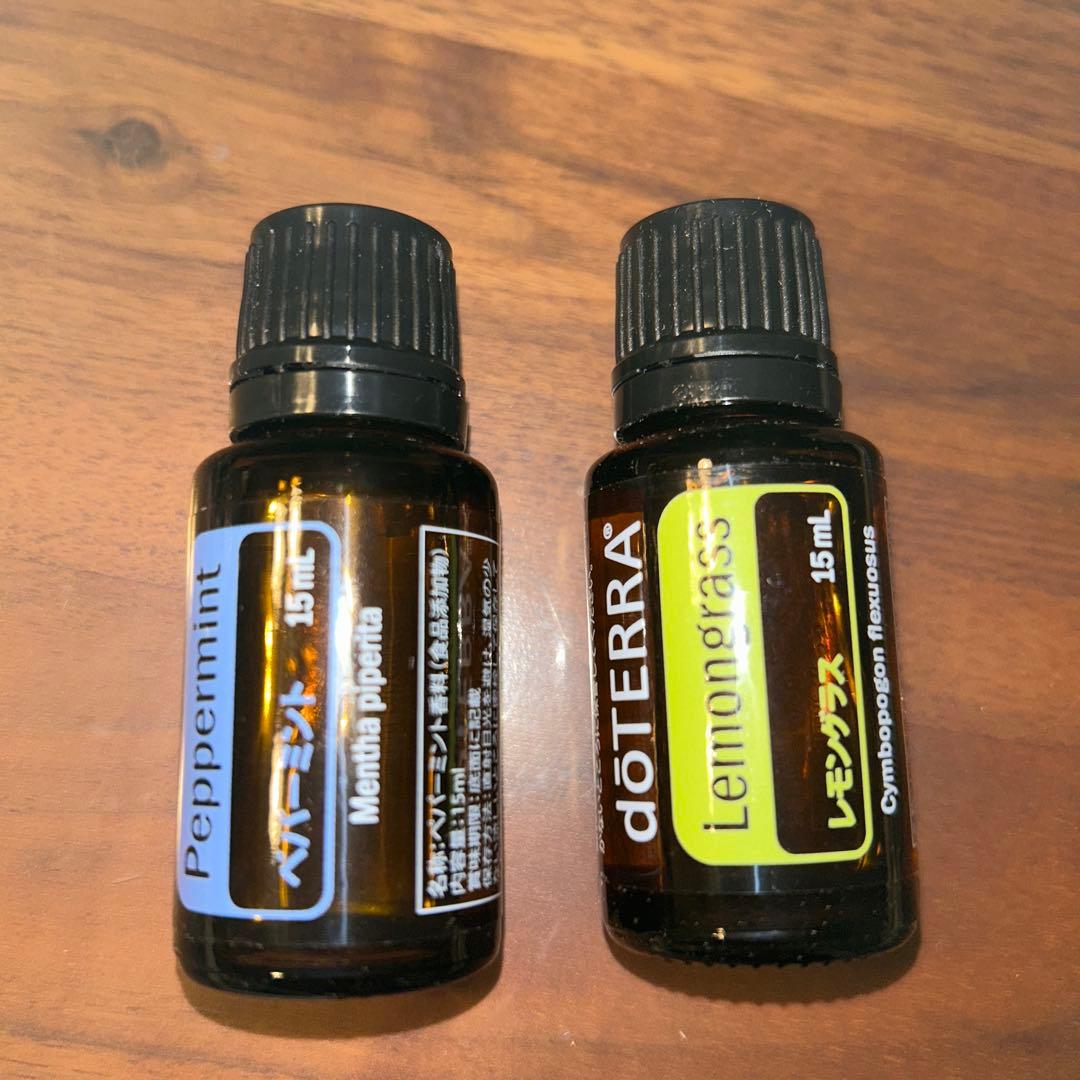 doTERRA ペパーミント レモングラス 15ml セット