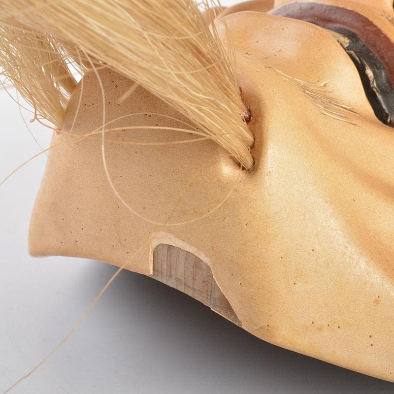 能面 能楽 雅楽 木彫 尉面 裕茂銘 C R6987 - メルカリ