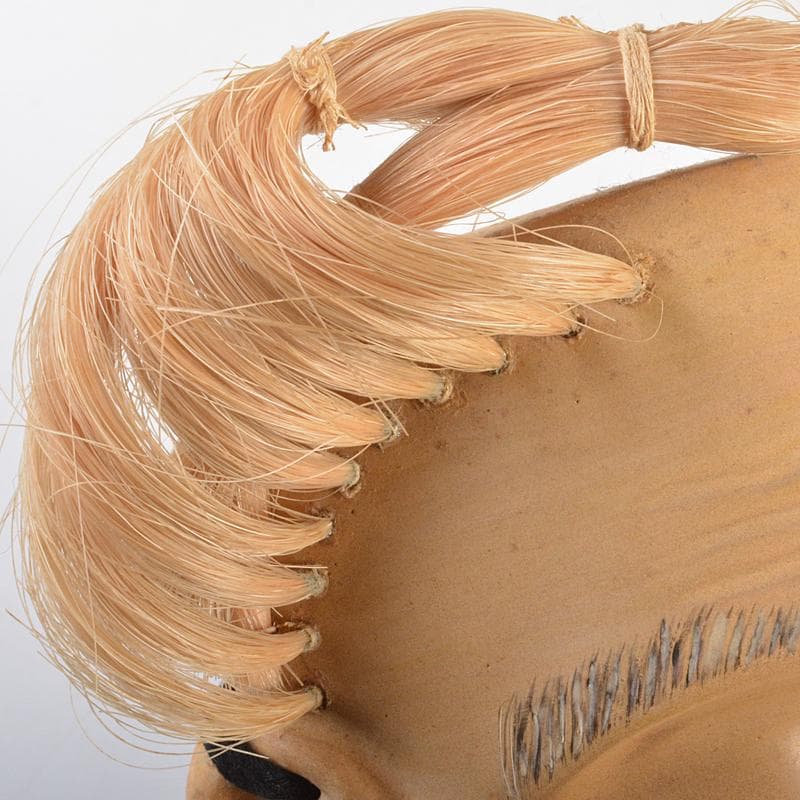 能面 能楽 雅楽 木彫 尉面 裕茂銘 C R6987 - メルカリ