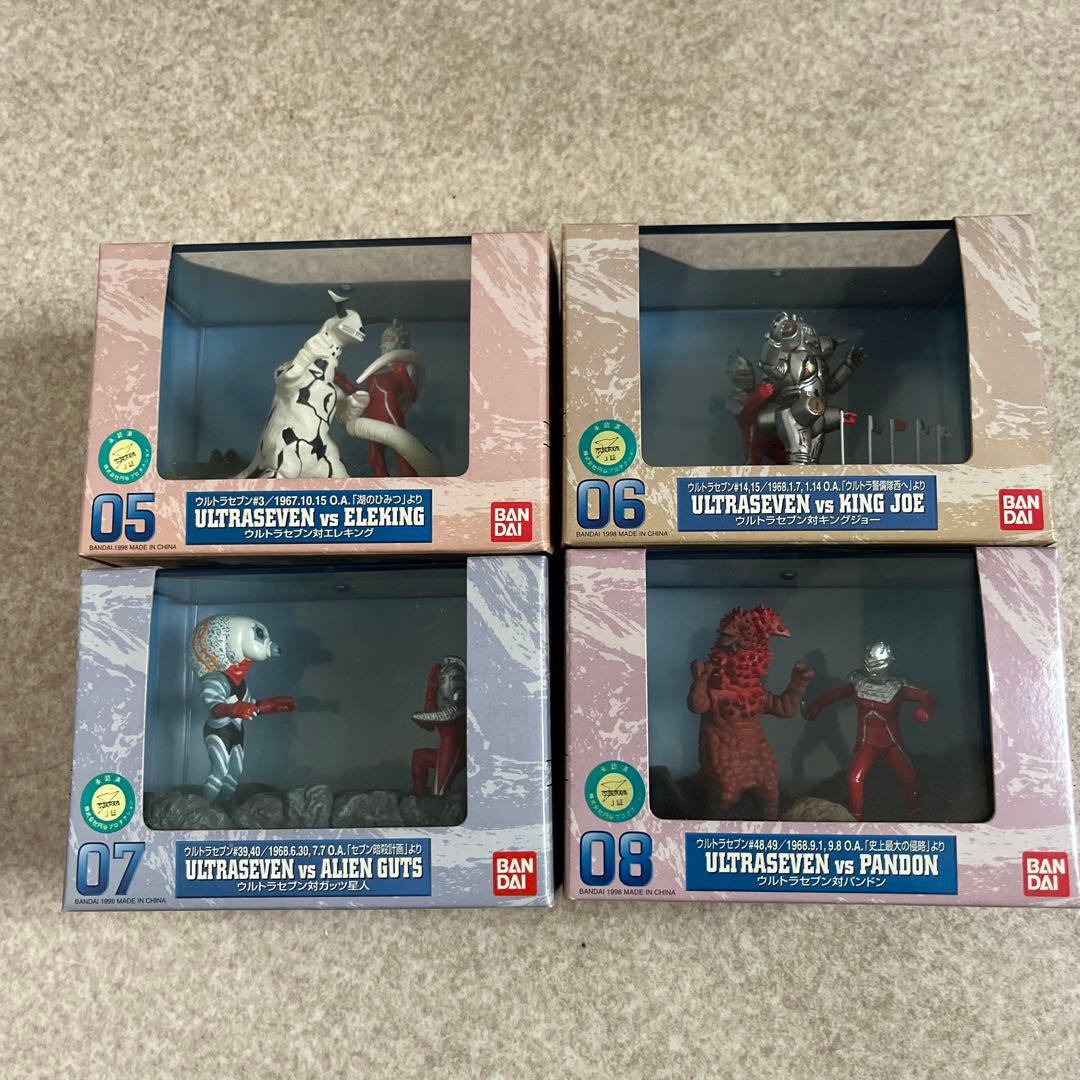 ウルトラセブン特撮ギャラリー4セット Yahoo!オークション -「特撮ギャラリーウルトラマン」の落札相場・落札価格