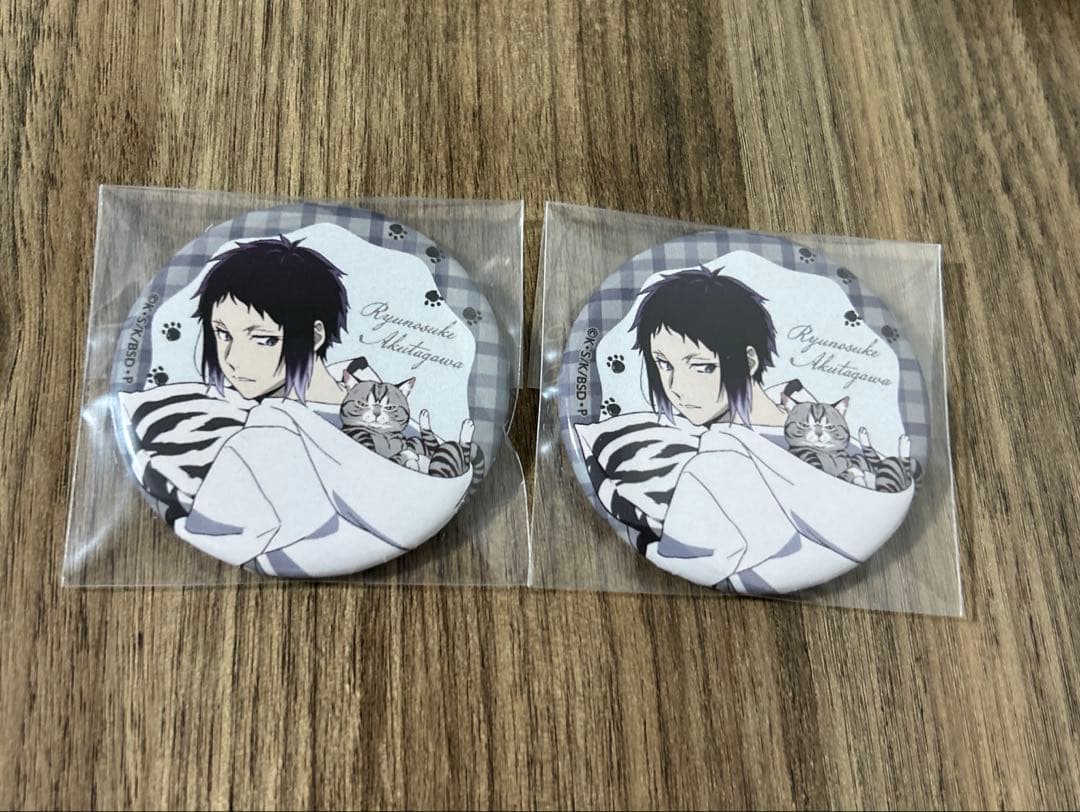 文豪ストレイドッグス 芥川龍之介 缶バッジ - メルカリ