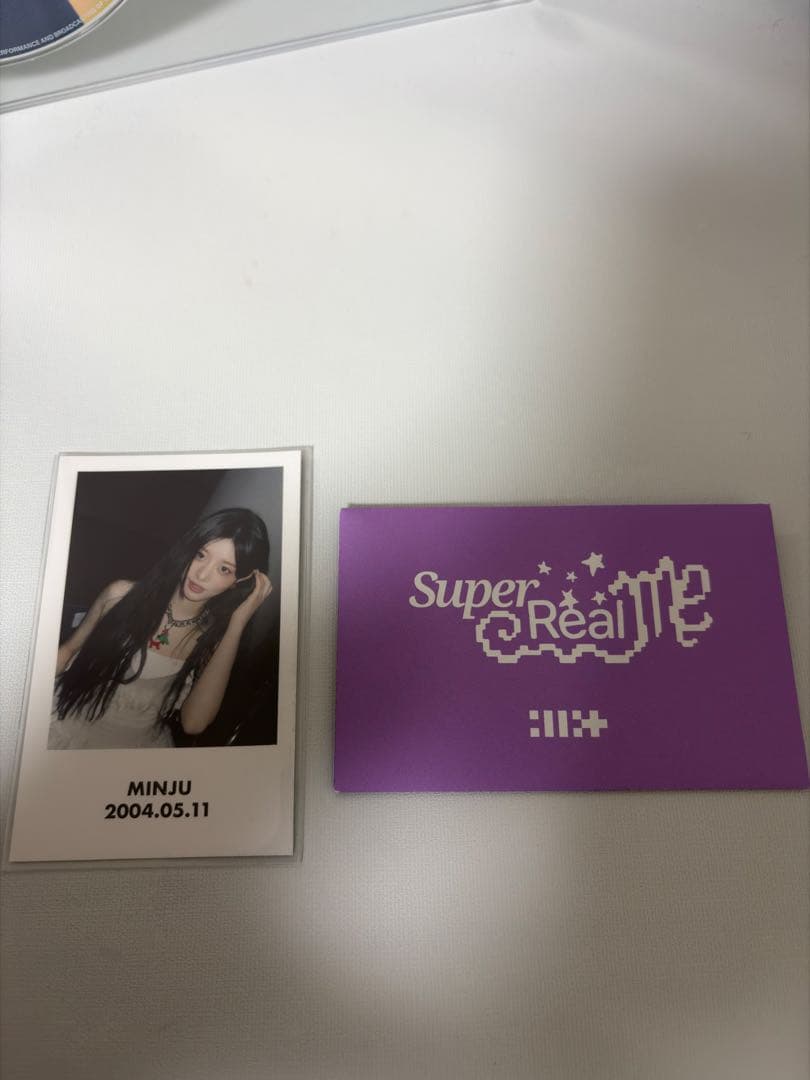 ILLIT ミンジュ デビューショーケース入場者限定トレカ 封筒付き