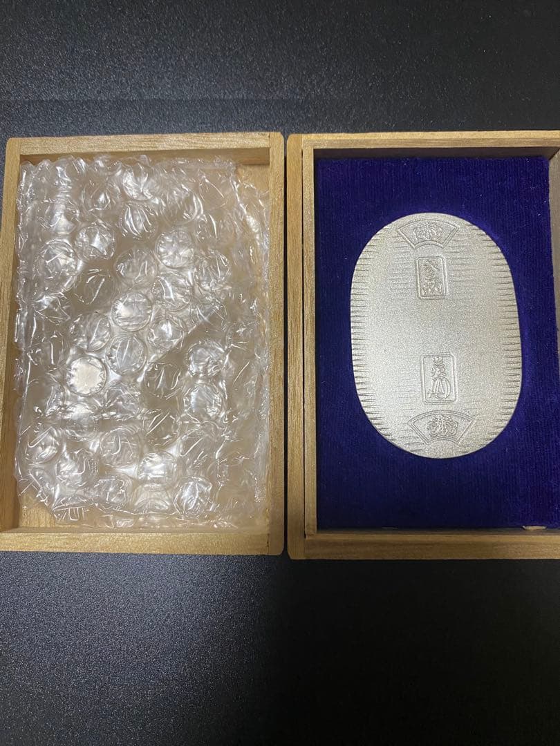 佐川急便 小判 純銀 約20g 箱付き No.1