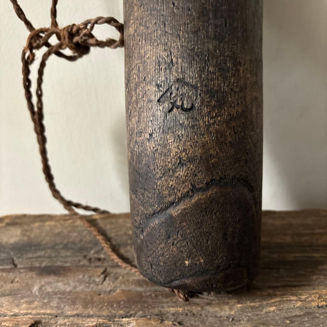 素朴な味の鉈入れ 花器 掛け花 古民芸 古民家 検:白洲正子