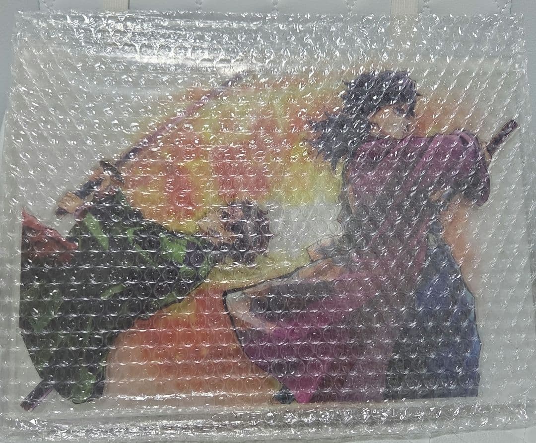 鬼滅の刃 繋ぐ 冨岡義勇 竈門炭治郎 A賞 ビッグアクリルスタンド