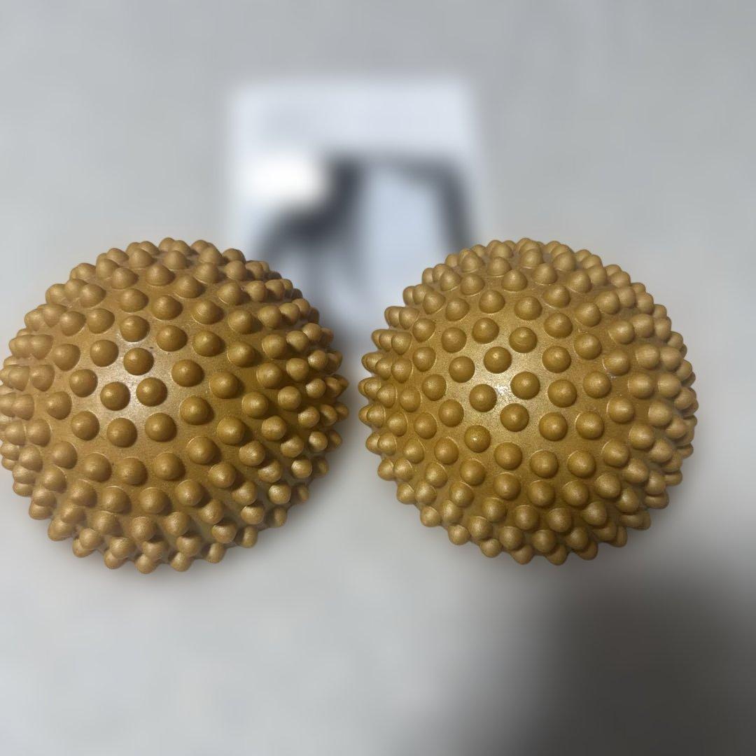 Yamuna エクササイズボール ゴールド 2個セット