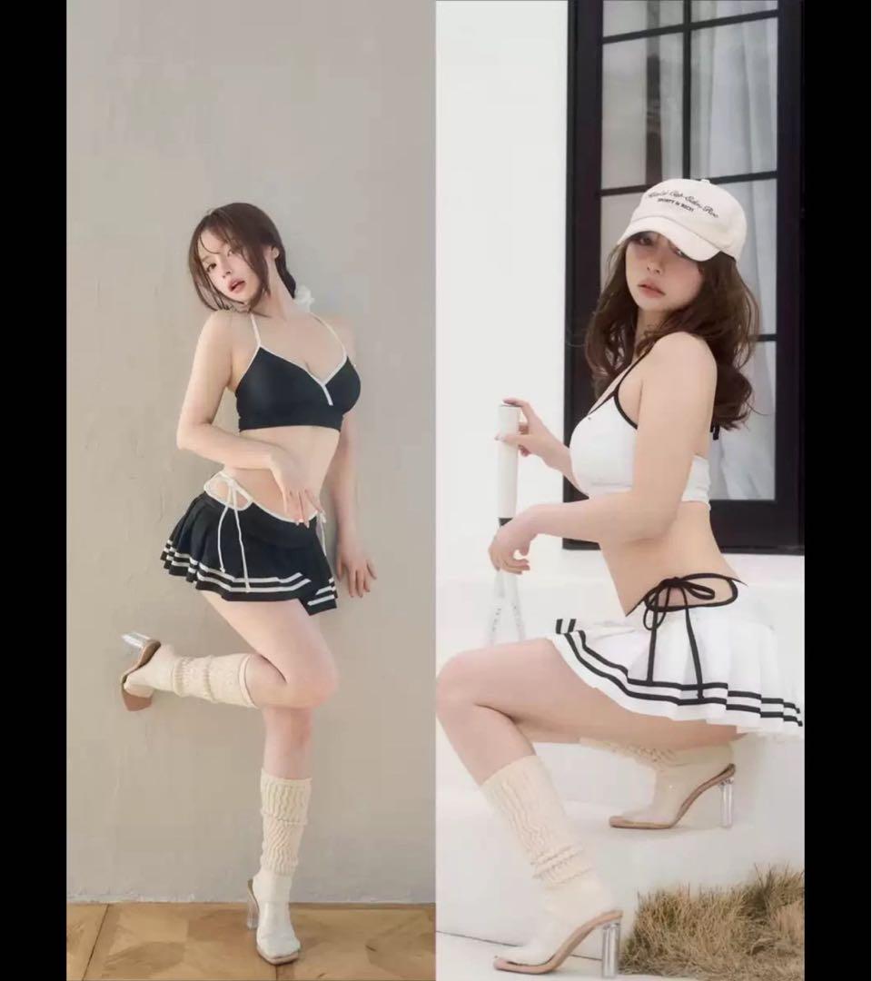 新品未使用❣️】Coco pleats swimwear♡andmary