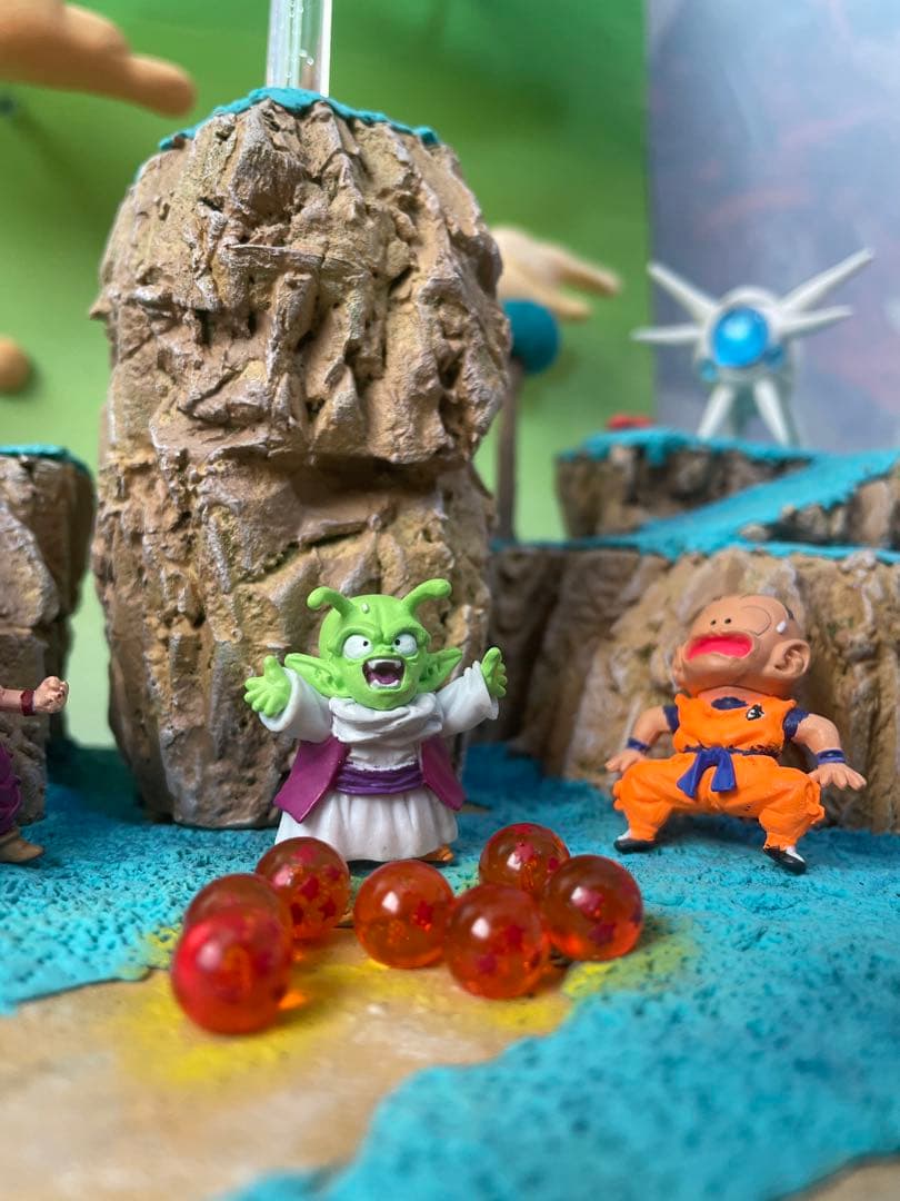 ドラゴンボール ナメック星 ジオラマ 自作 リペイント - メルカリ